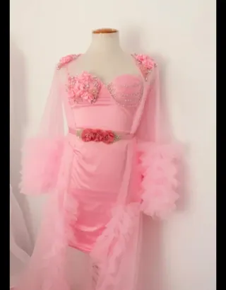 Bata rosa de ajuntamiento