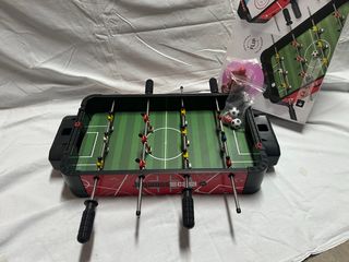 Futbolín y Hockey de mesa 2x1