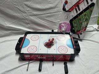 Futbolín y Hockey de mesa 2x1