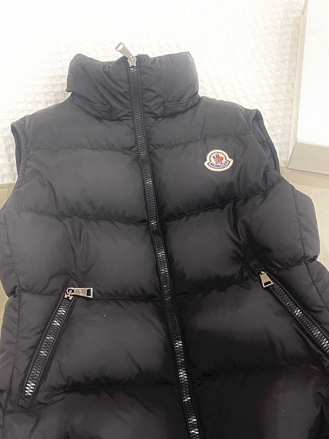 Chaleco Moncler Mujer Talla S Negro