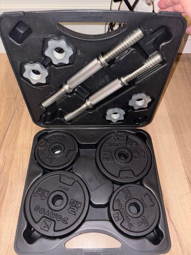 Kit Mancuernas 20kg Decathlon