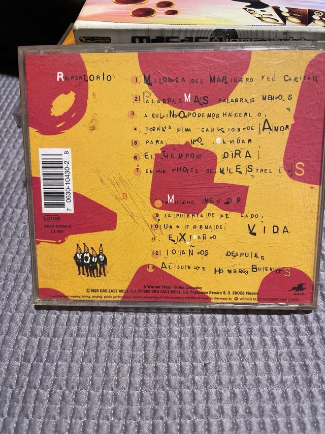 CD Los Rodríguez -Palabras Más, Palabras Menos