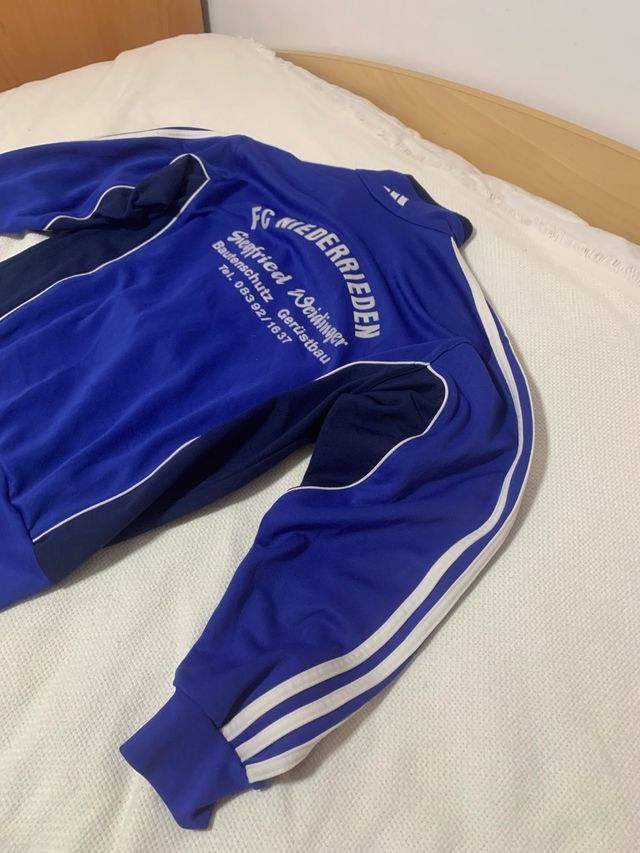 Chaqueta Deportiva Adidas Vintage Azul