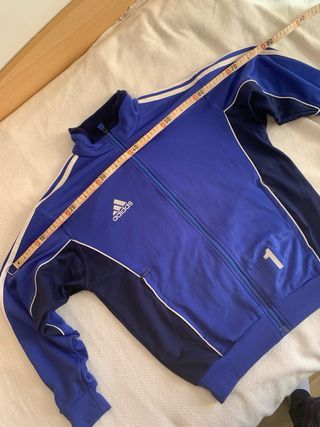 Chaqueta Deportiva Adidas Vintage Azul