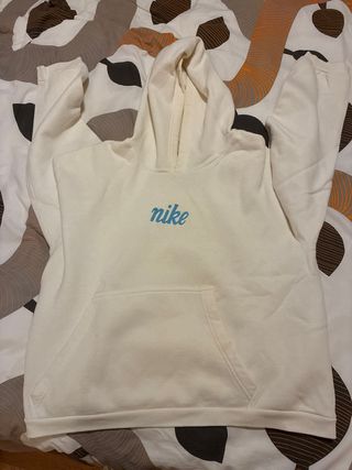 Sudadera Nike Retro Azul y Blanca