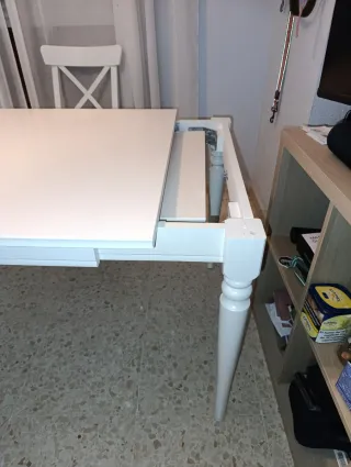 Mesa Comedor Extensible Ikea Blanca
