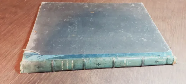 Laminas de libro antiguo.