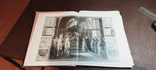 Laminas de libro antiguo.