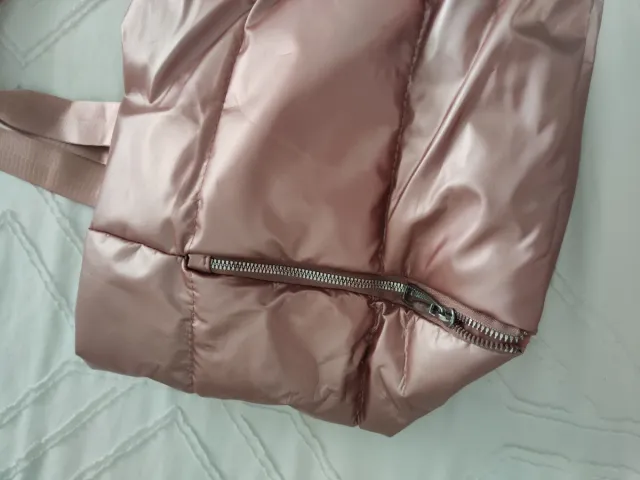 Bolsa de deporte acolchada rosa