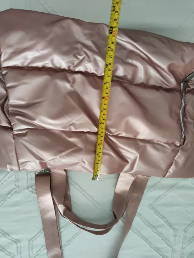 Bolsa de deporte acolchada rosa