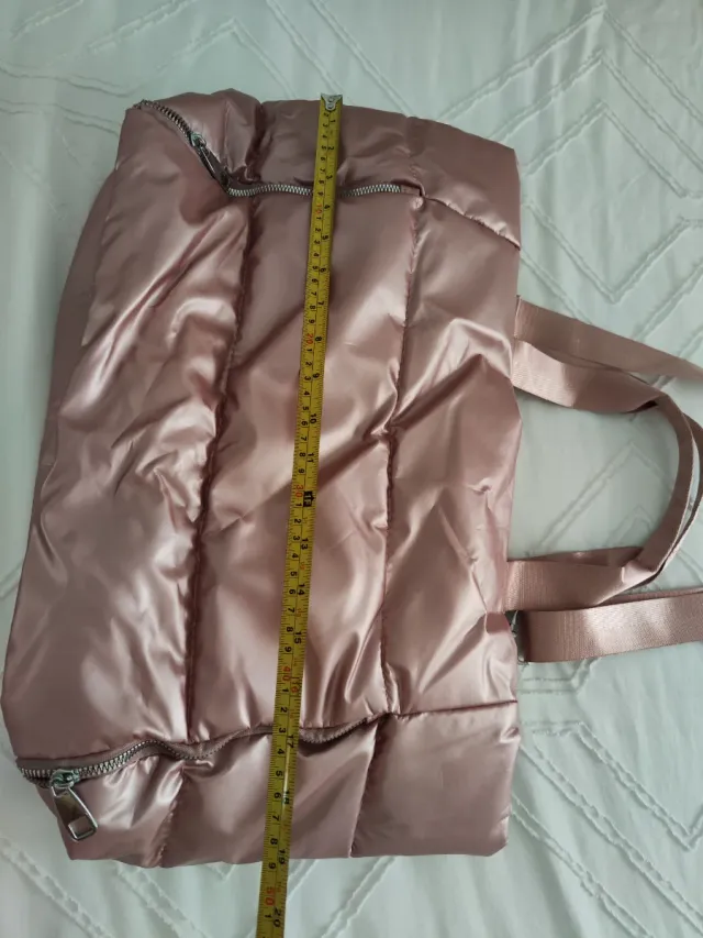 Bolsa de deporte acolchada rosa