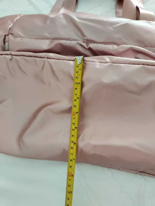 Bolsa de deporte acolchada rosa