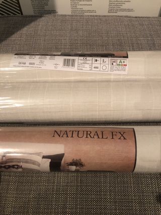 3 Rollos Papel Pintado Natural FX