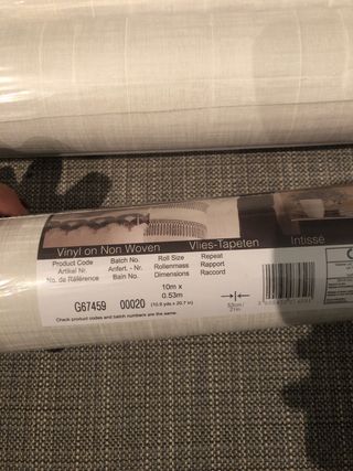 3 Rollos Papel Pintado Natural FX