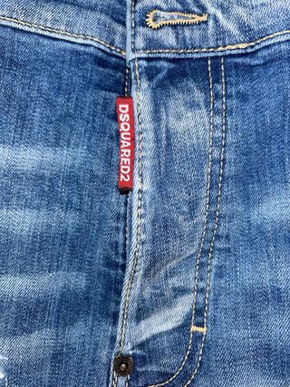 Pantalón vaquero Dsquared2 desgastado