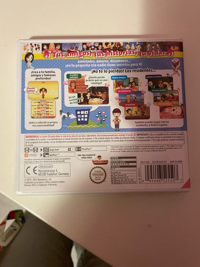 Tomodachi Life nintendo 3DS