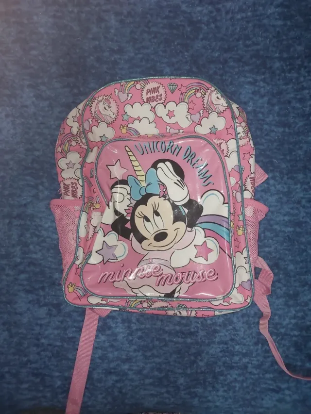 Mochila Minnie Mouse Unicornio Infantil