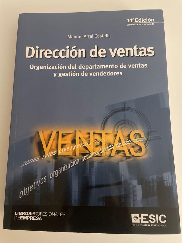 Dirección de ventas: Organización del departame...