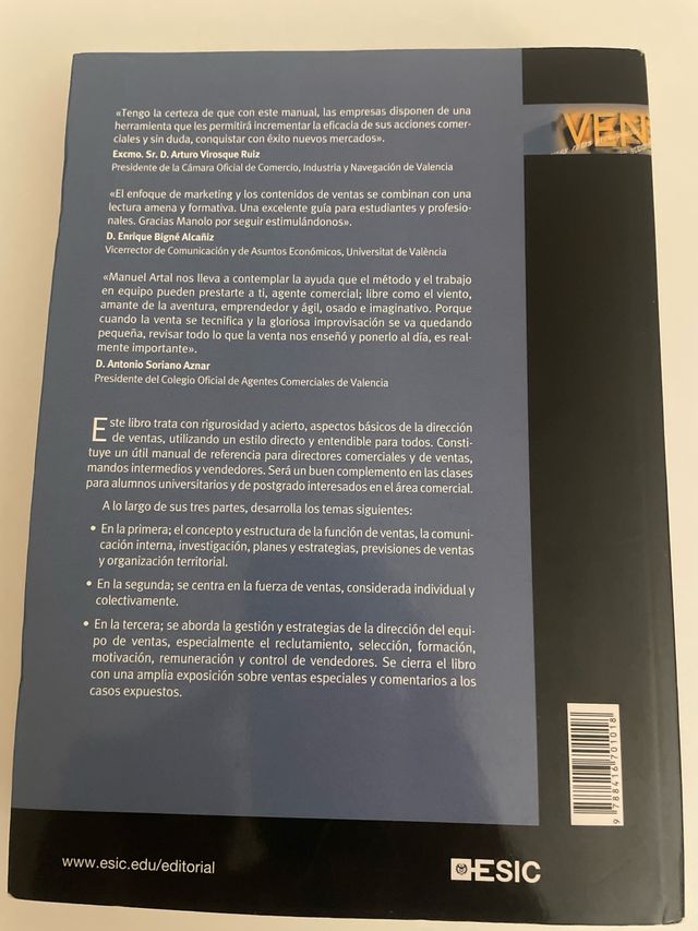 Dirección de ventas: Organización del departame...