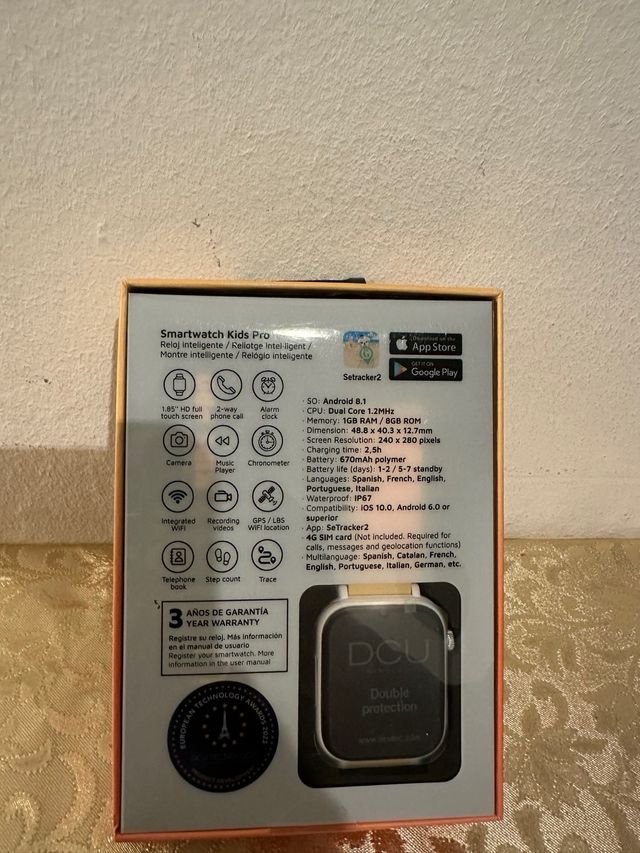 Reloj Inteligente DCU Kids Pro
