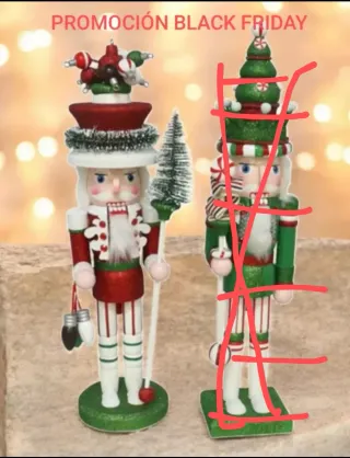 Cascanueces Navidad 44.5cm