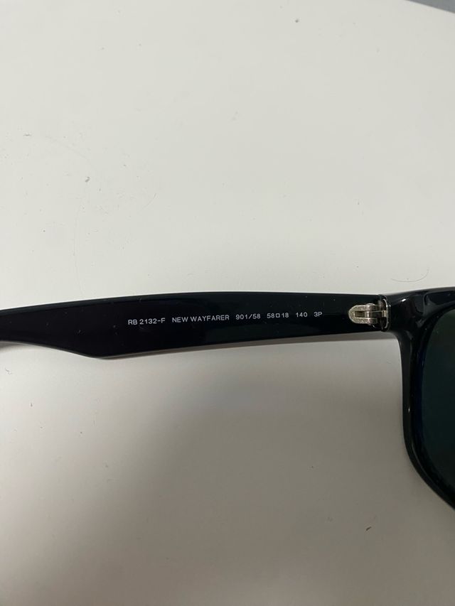 Gafas de Sol Ray-Ban Wayfarer Negras Polarizadas