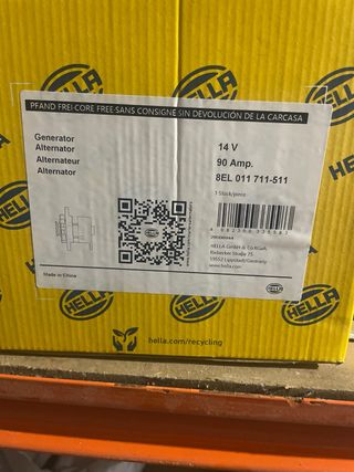 Alternador HELLA 8EL 011 711-511