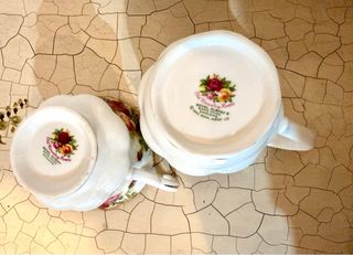 6 Tazas Montrose Royal Albert Old Country Roses