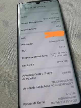 Huawei P30 Pro 256GB 8GB RAM