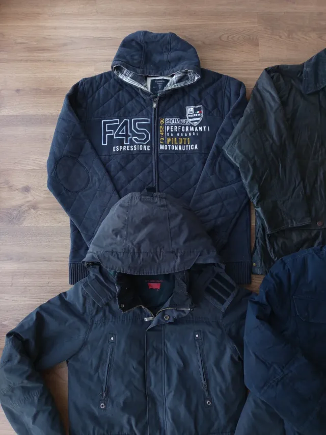 Lote 4 Abrigos Vintage Premium + chaleco