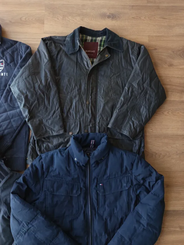 Lote 4 Abrigos Vintage Premium + chaleco