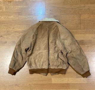 Cazadora bomber piloto ante vintage