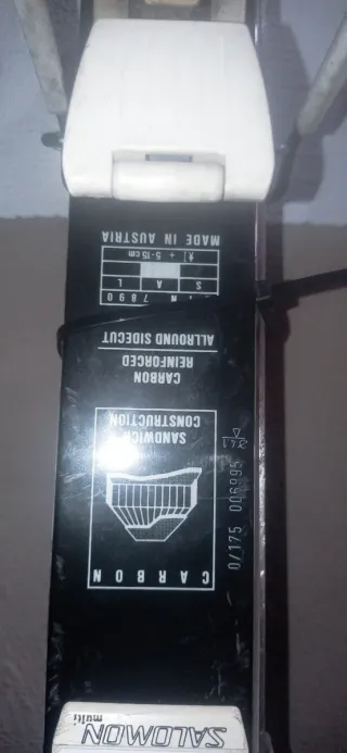 Esquís Salomon Carbon Allround Sidecut