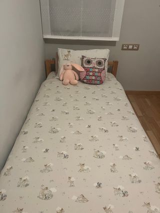 Cama nido infantil madera pino 90x200cm y 90x190cm