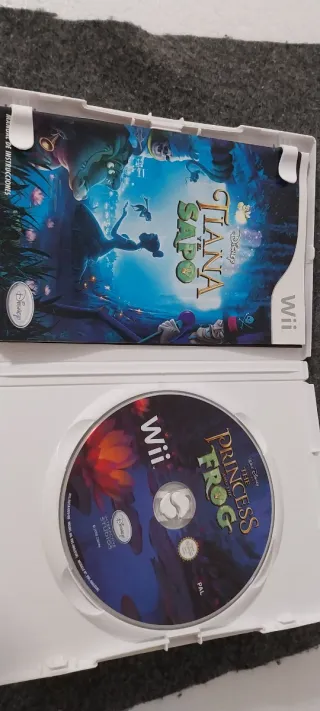 Juego Disney Tiana y el Sapo Wii