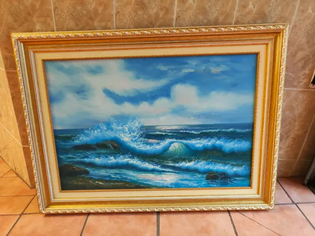 Cuadro Mar Olas Impresionante