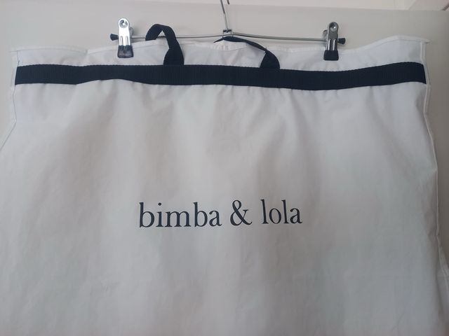 Gabardina Bimba y Lola Blanca Talla L