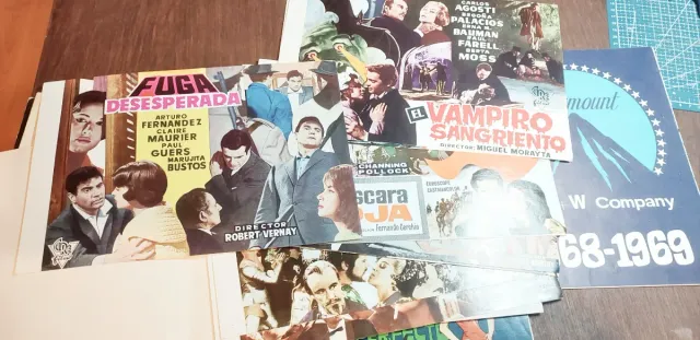 Propaganda Cine Paramount A G+W Company 1968-1969