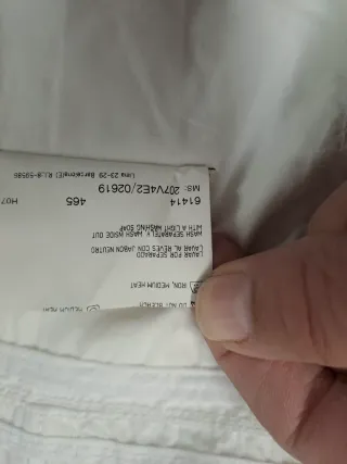 Cazadora Burberry Blanca Mujer