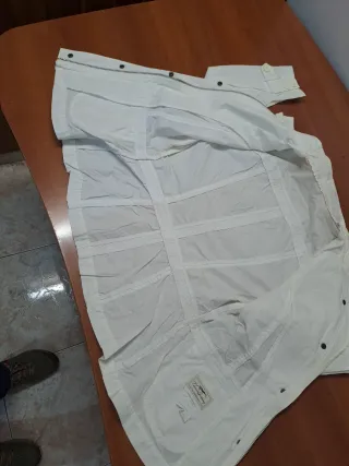 Cazadora Burberry Blanca Mujer