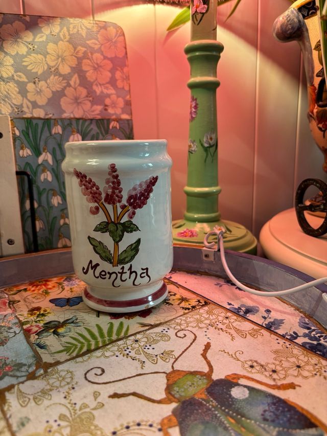 Tarro vintage farmacia Albarelo