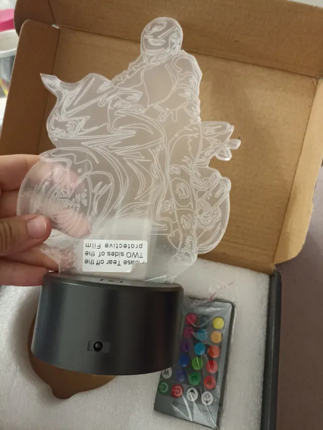 Luz LED Decorativa Moto