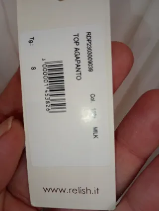 Camiseta Relish blanca