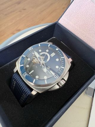 Reloj Automático Pagani Design Azul