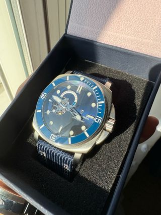 Reloj Automático Pagani Design Azul