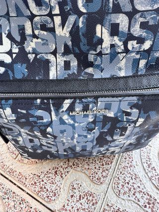 Mochila Michael Kors Azul Multicolor