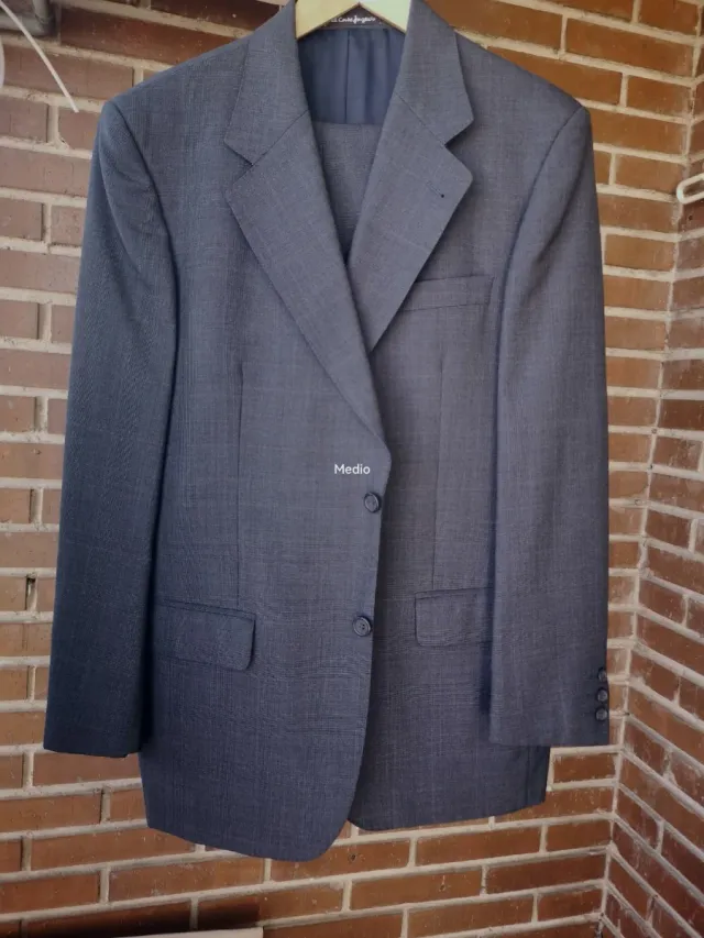 Traje Caballero Emilio Tucci Azul Talla 50