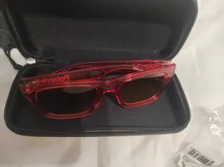 Estuche Gafas Polaroid Amarillo y Negro