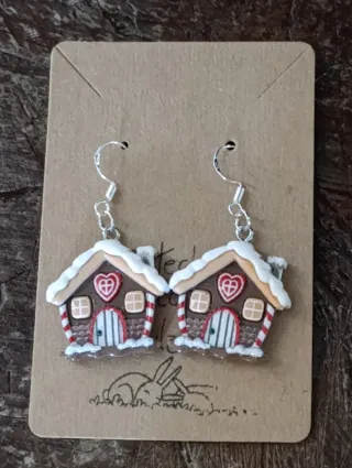 Pendientes Casa Navidad