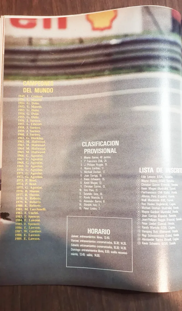 Revista motociclismo.